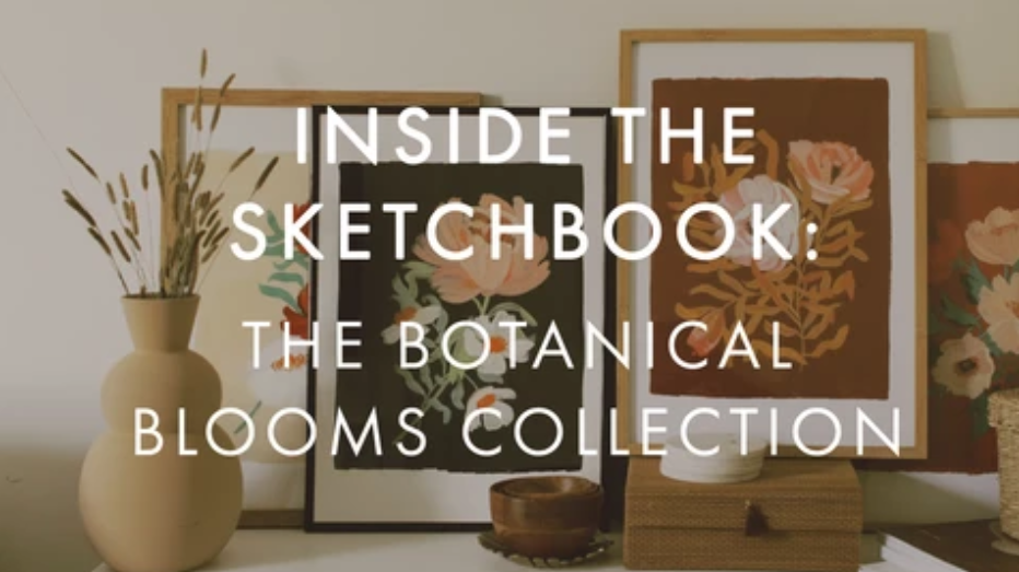 Inside The Sketchbook - The Botanical Blooms Collection