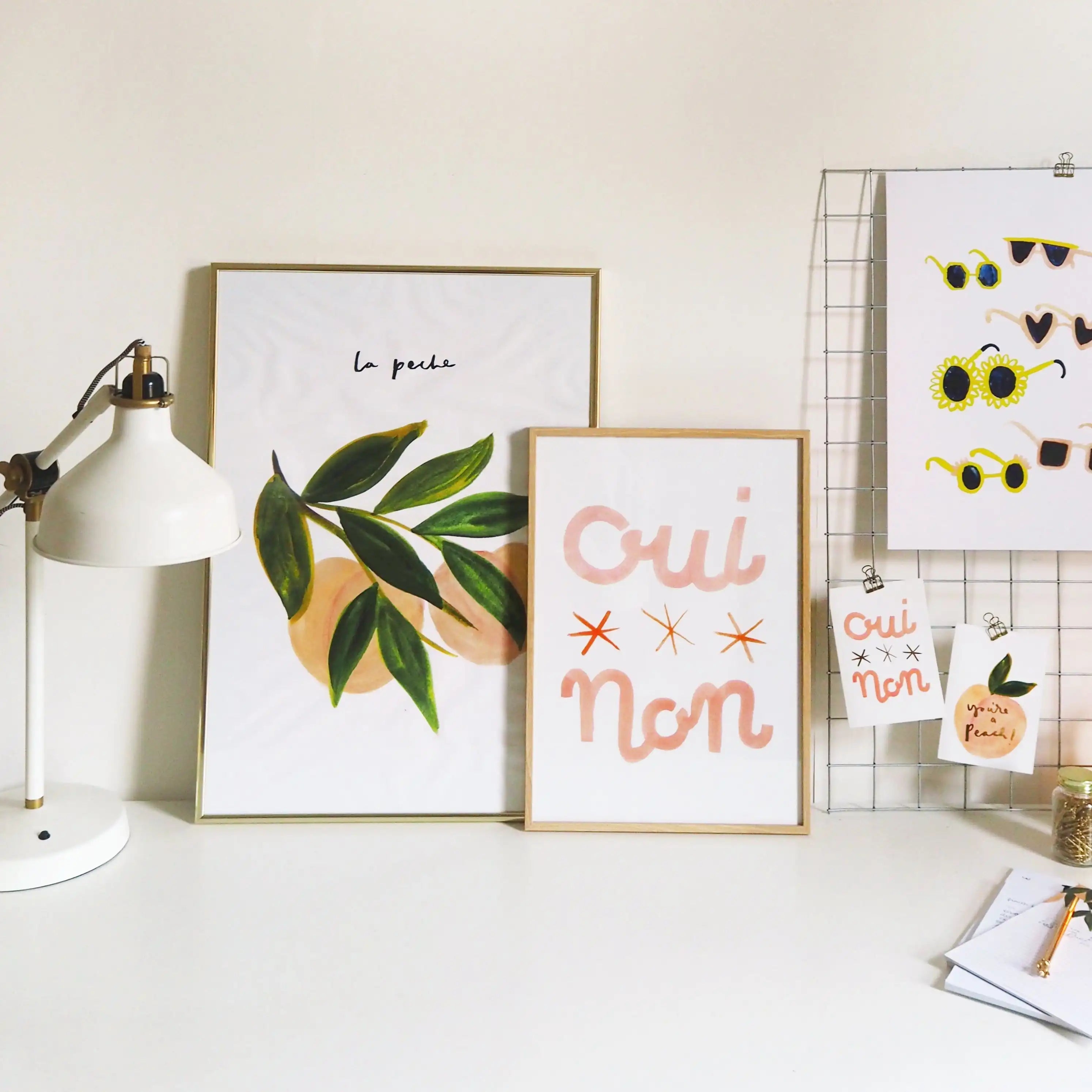 bedroom-wall-art-peach