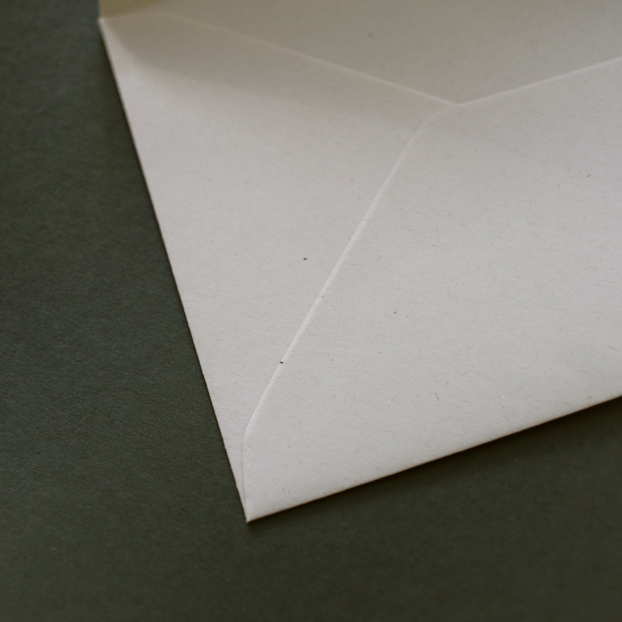 Christmas cards with recycled envelope.