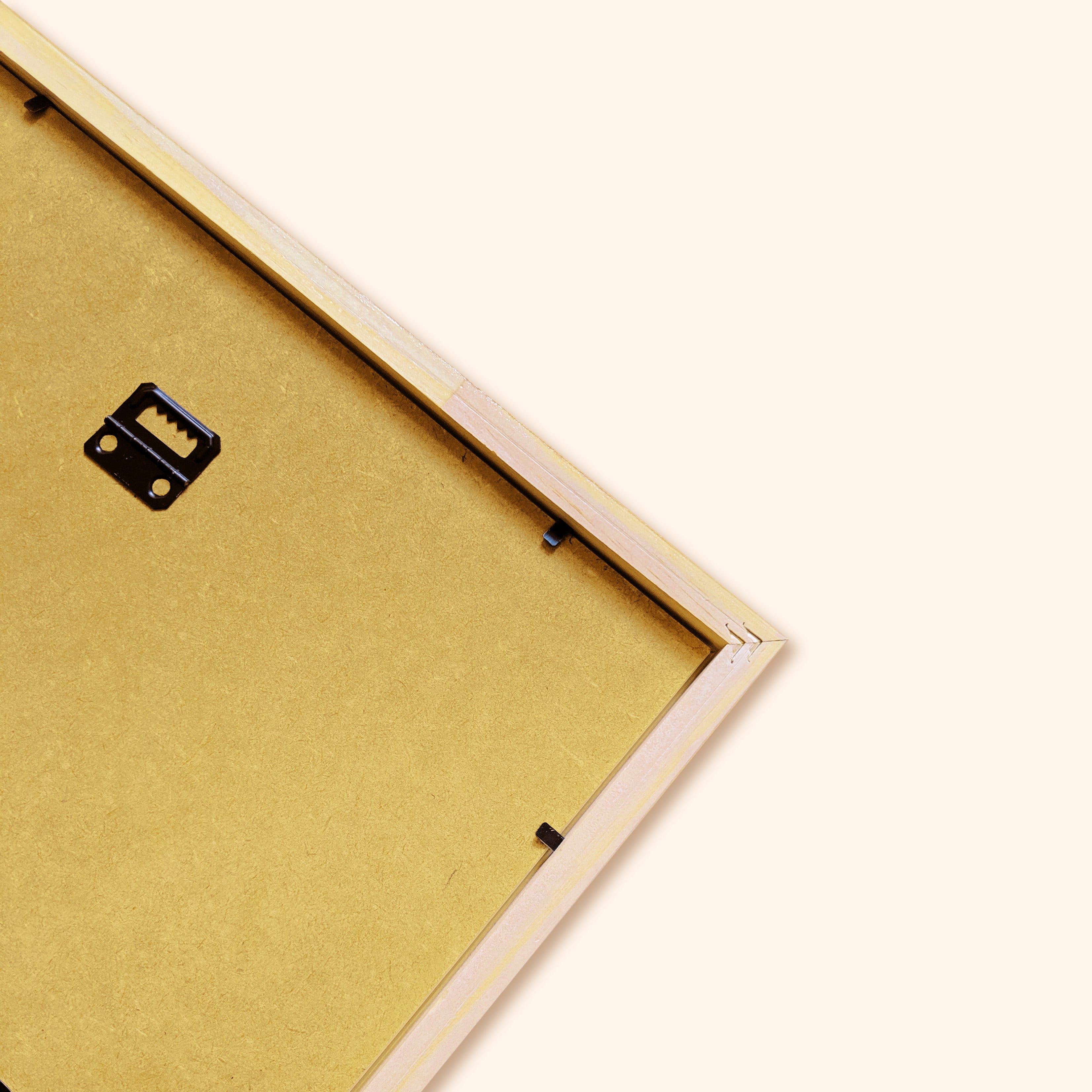 A Size Oak Frame Hook On The Back