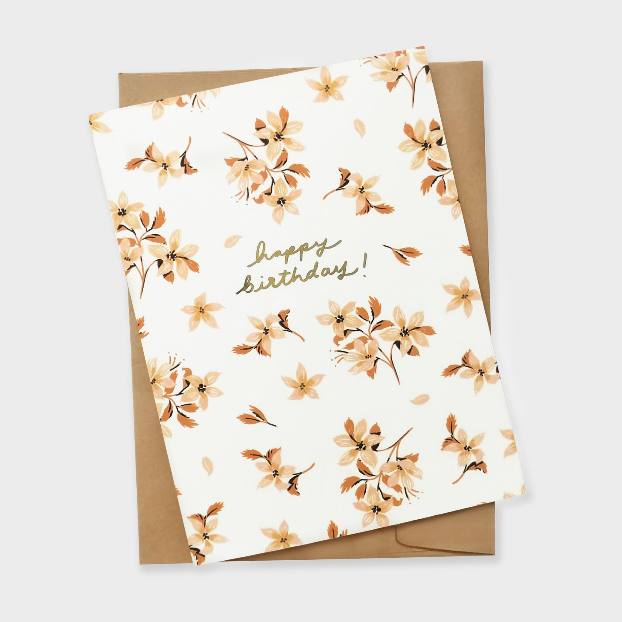 ditsy flower birthday print