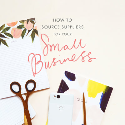 How to Source Suppliers for Your Small Business