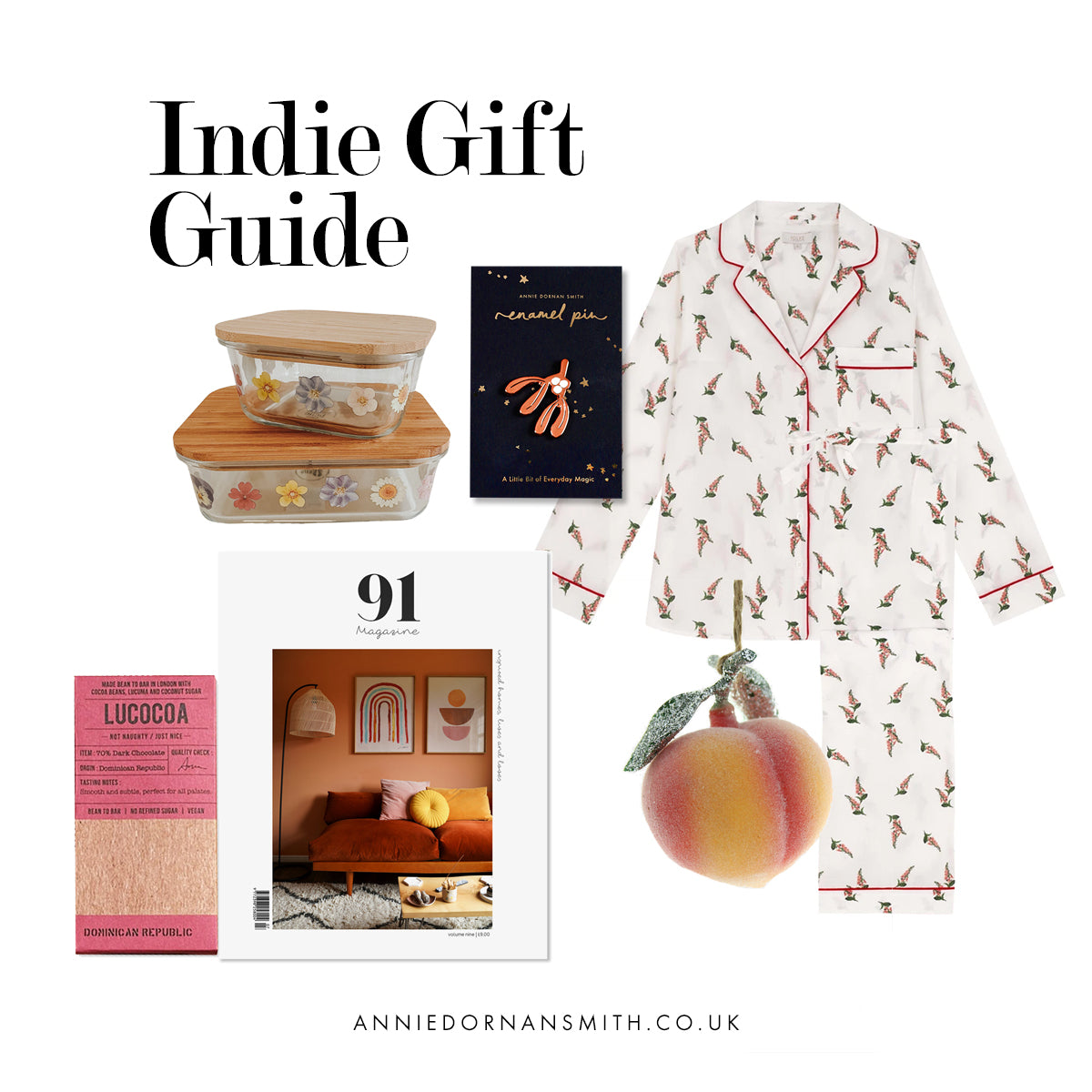 UK Indie Gift Guide - Annie Dornan Smith