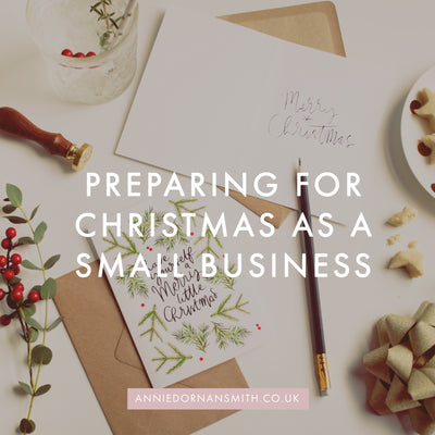 Preparing For Christmas This Year (As A Small Business)