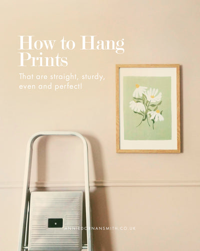 How to Hang Perfect Prints