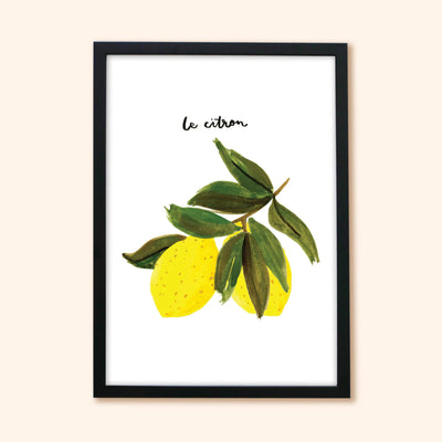 lemon-art-print