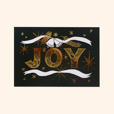 JOY Christmas Art Print