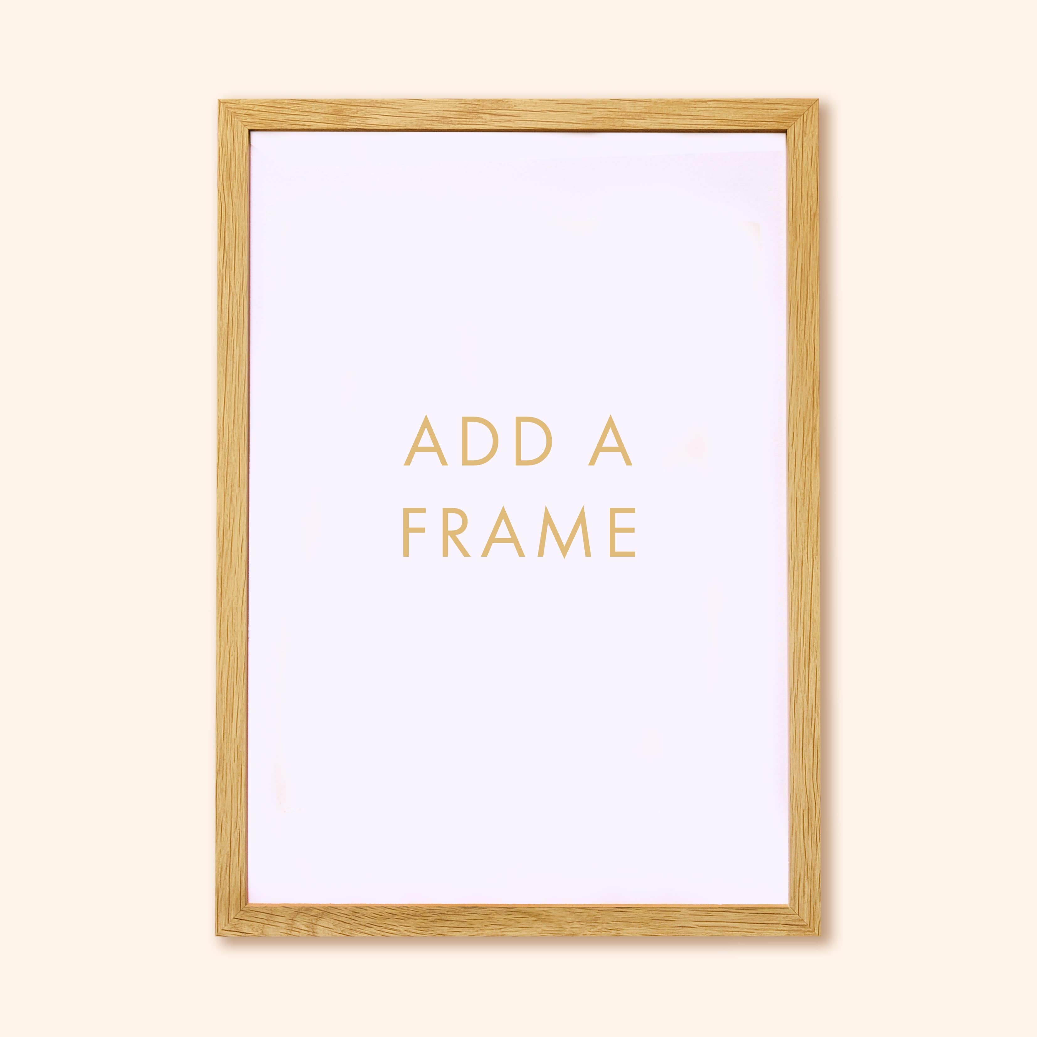 Light Oak Picture Frame - Annie Dornan Smith