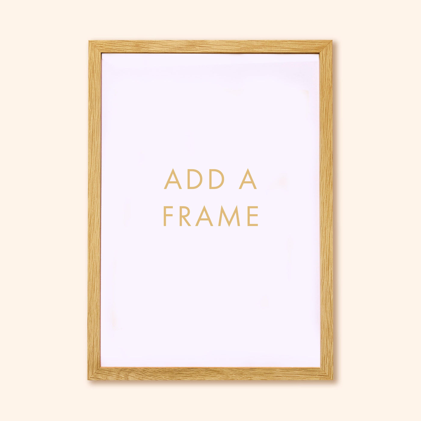 Light Oak Picture Frame - Annie Dornan Smith