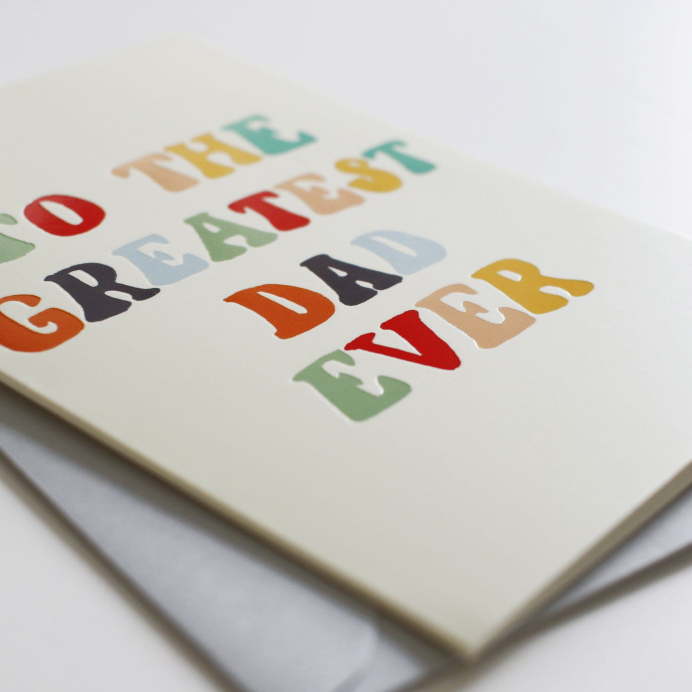 Greatest Dad Father's Day Card - Annie Dornan-Smith Design