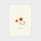 gold flower rudbeckia print