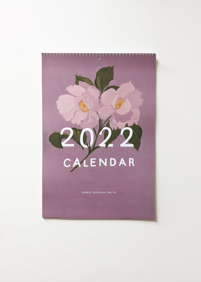 SECONDS - Illustrated Floral 2022 Wall Calendar