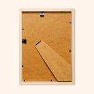 Back of A Size Oak Frame With Stand and Hook
