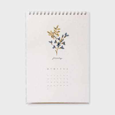 2022 mini floral calendar