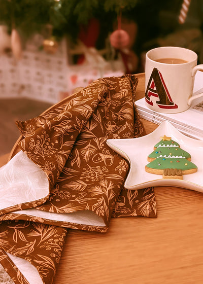 Christmas Pattern Tea Towel